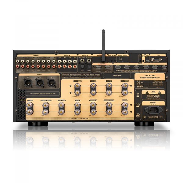 Wharfedale AVR-W1330 back